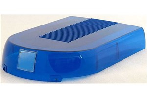 Kryt VXT / 80 BA445 krajný, tmavomodrý s okienkom