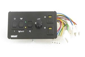 Panel ovládací pre AZD 530A / KS-M, spínače bočných svietidiel