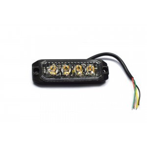LED výstražné svietidlo TL 4xLED 1224V L1892
