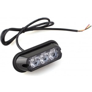 LED výstražné svietidlo 3x LED white L2285-W