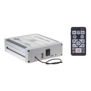 Profesionálny výstražný systém s mikrofónom 200W, 24V