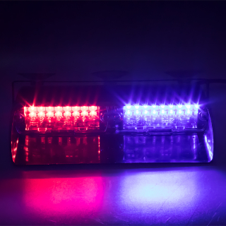 PREDATOR LED vnútorné, 16x LED 3W, 12V, modro-červené