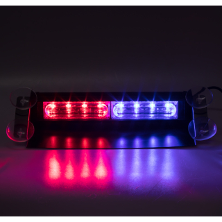 PREDATOR LED vnútorné, 8x LED 3W, 12V, modro-červené