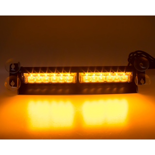PREDATOR LED vnútorné, 12x3W, 12-24V, oranžové, 353mm, ECE R10
