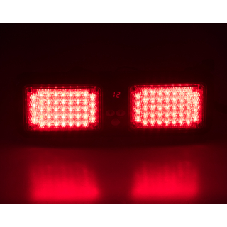 PREDATOR dual LED vnútorné, 12V, červené, 320mm