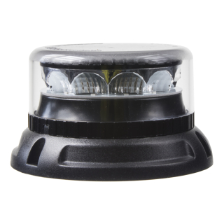 PROFI LED maják 12-24V 12x3W modrý číry 133x76mm, ECE R10