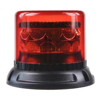 PROFI LED maják 12-24V 24x3W červený 133x110mm, ECE R10