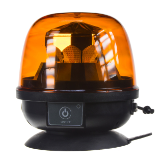 AKU LED maják, oranžový, magnet, ECE R10, R65